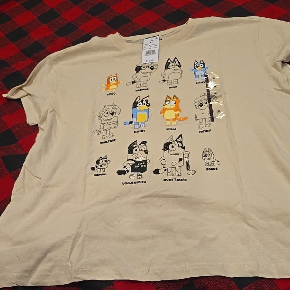 ❤️10/$10 New Bluey Tshirt